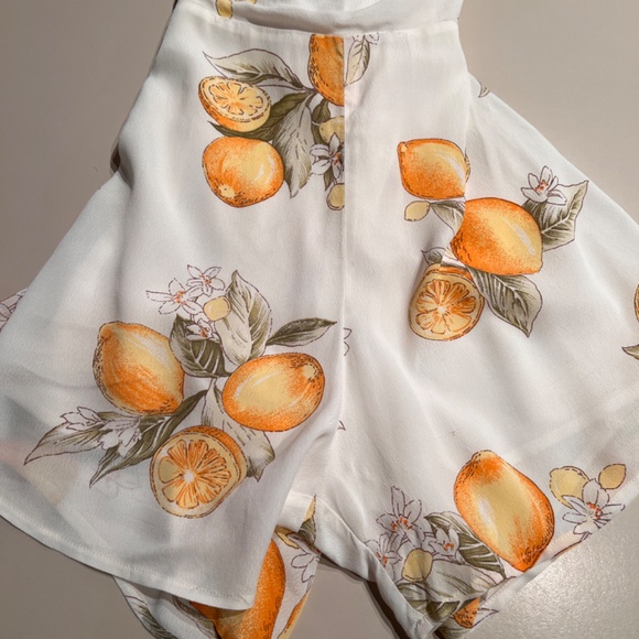 For Love & Lemons Lemonade Romper Size: S - Picture 8 of 9